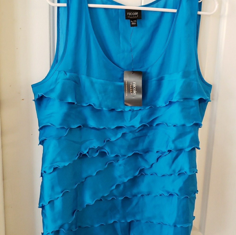 Womans dressy rank top